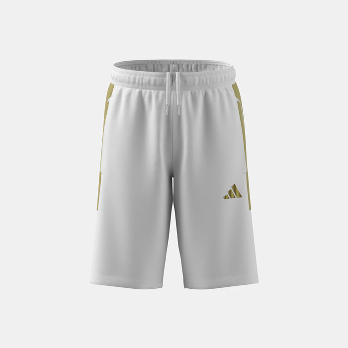 adidas Kids' House of Tiro Colours of Football Shorts White image number 0