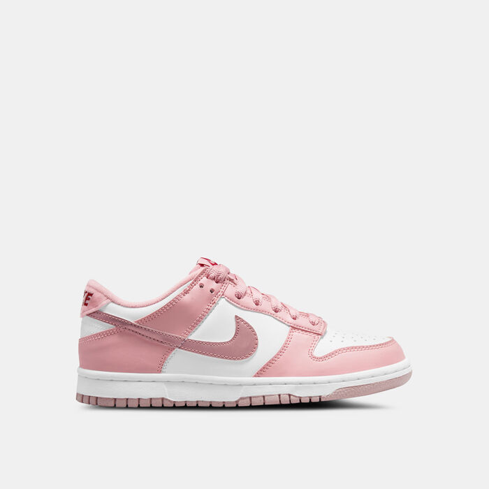 Nike Kids' Dunk Low Shoes Pink Nike Kids' Dunk Low Shoes Pink image number 0