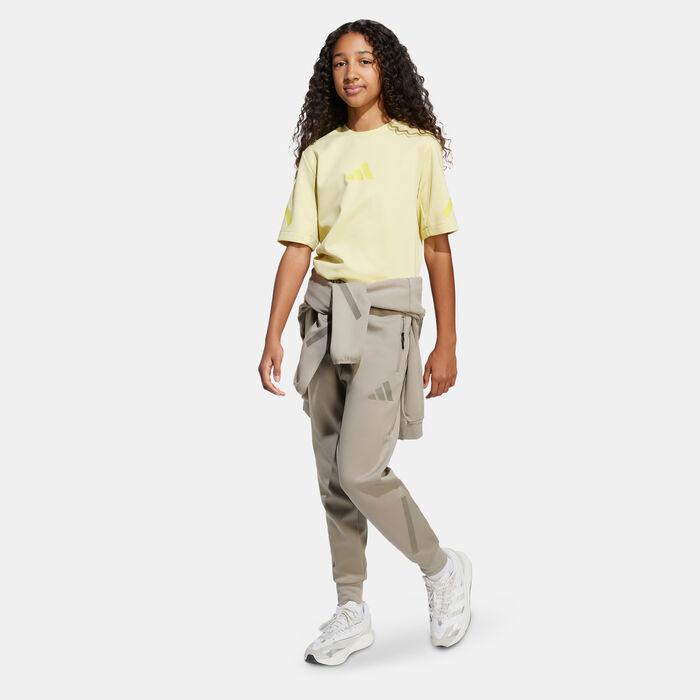 adidas Kids' Z.N.E. T-Shirt yellow adidas Kids' Z.N.E. T-Shirt yellow image number 2