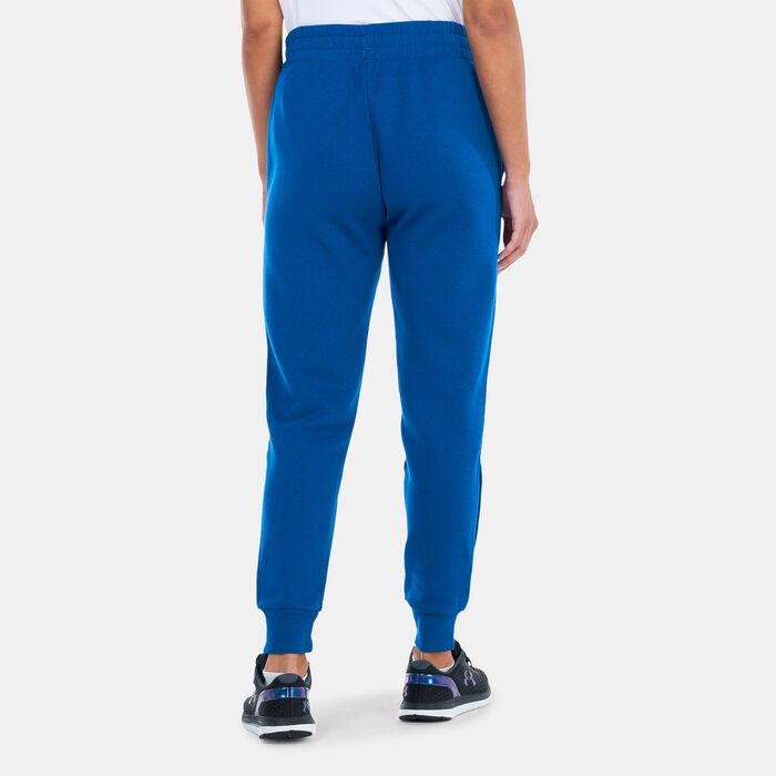 Under Armour Women's UA Rival Fleece Joggers Blue Under Armour Women's UA Rival Fleece Joggers Blue image number 1