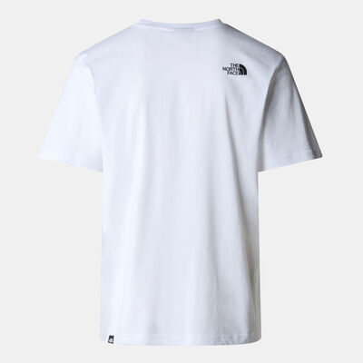 The North Face Men's Biner Graphic Print T-Shirt White The North Face Men's Biner Graphic Print T-Shirt White