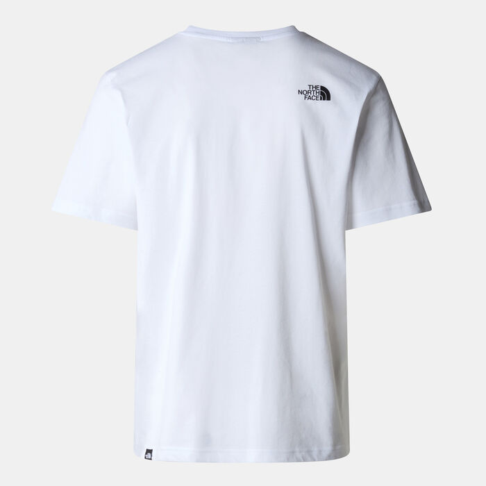 The North Face Men's Biner Graphic Print T-Shirt White The North Face Men's Biner Graphic Print T-Shirt White image number 1