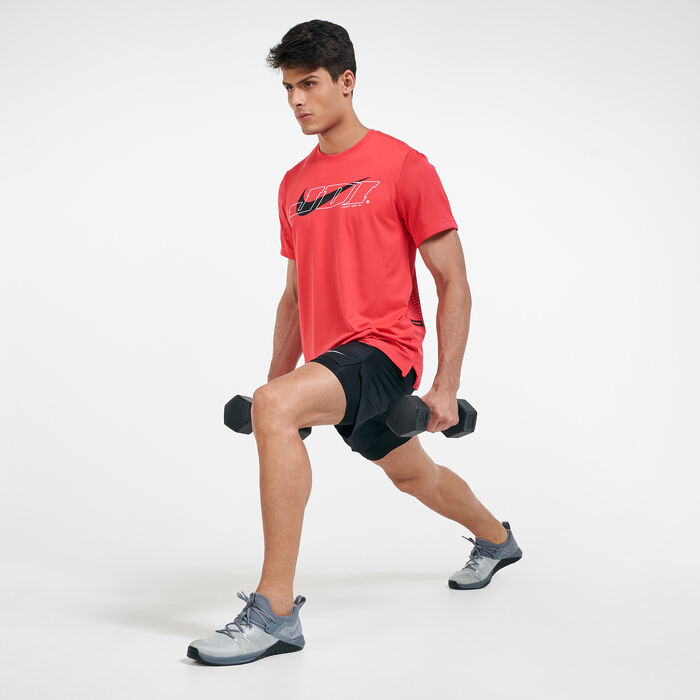 Nike Men's 2-in-1 7-inch Challenger Shorts Grey Nike Men's 2-in-1 7-inch Challenger Shorts Grey image number 2