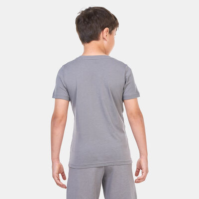 PUMA Kids' ESS+ Summer Camp T-Shirt Grey