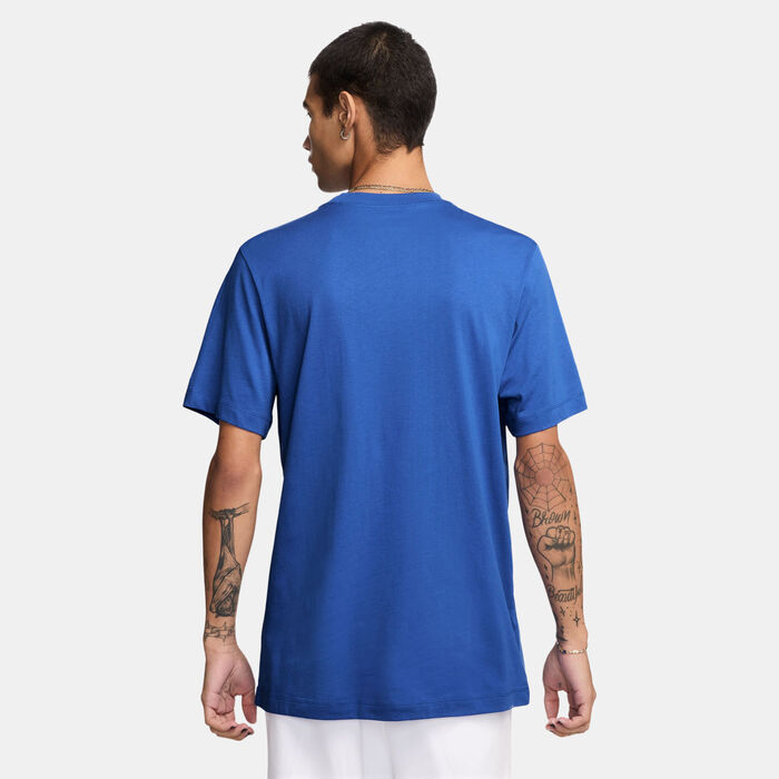 Nike Men's Sportswear T-Shirt Blue Nike Men's Sportswear T-Shirt Blue image number 2