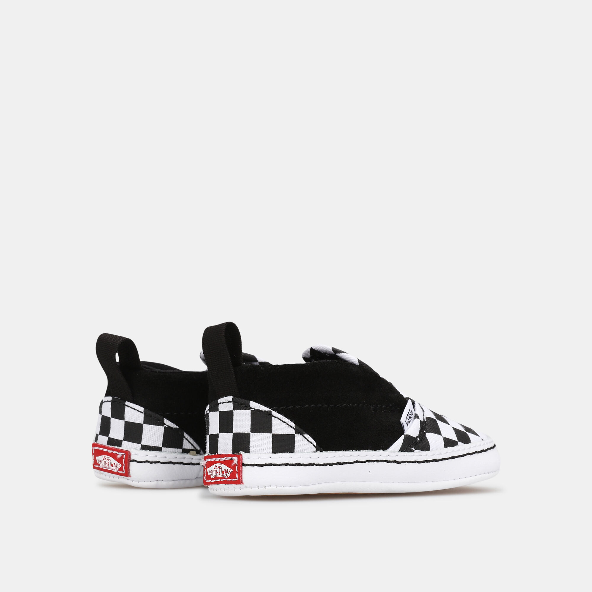 Kids Checker Slip On V Crib Unisex Shoe Baby Toddler Multi Color Vans in KSA SSS
