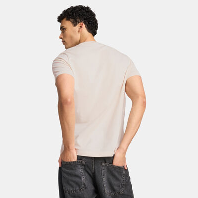 PUMA Men's Graphics Print T-Shirt Beige