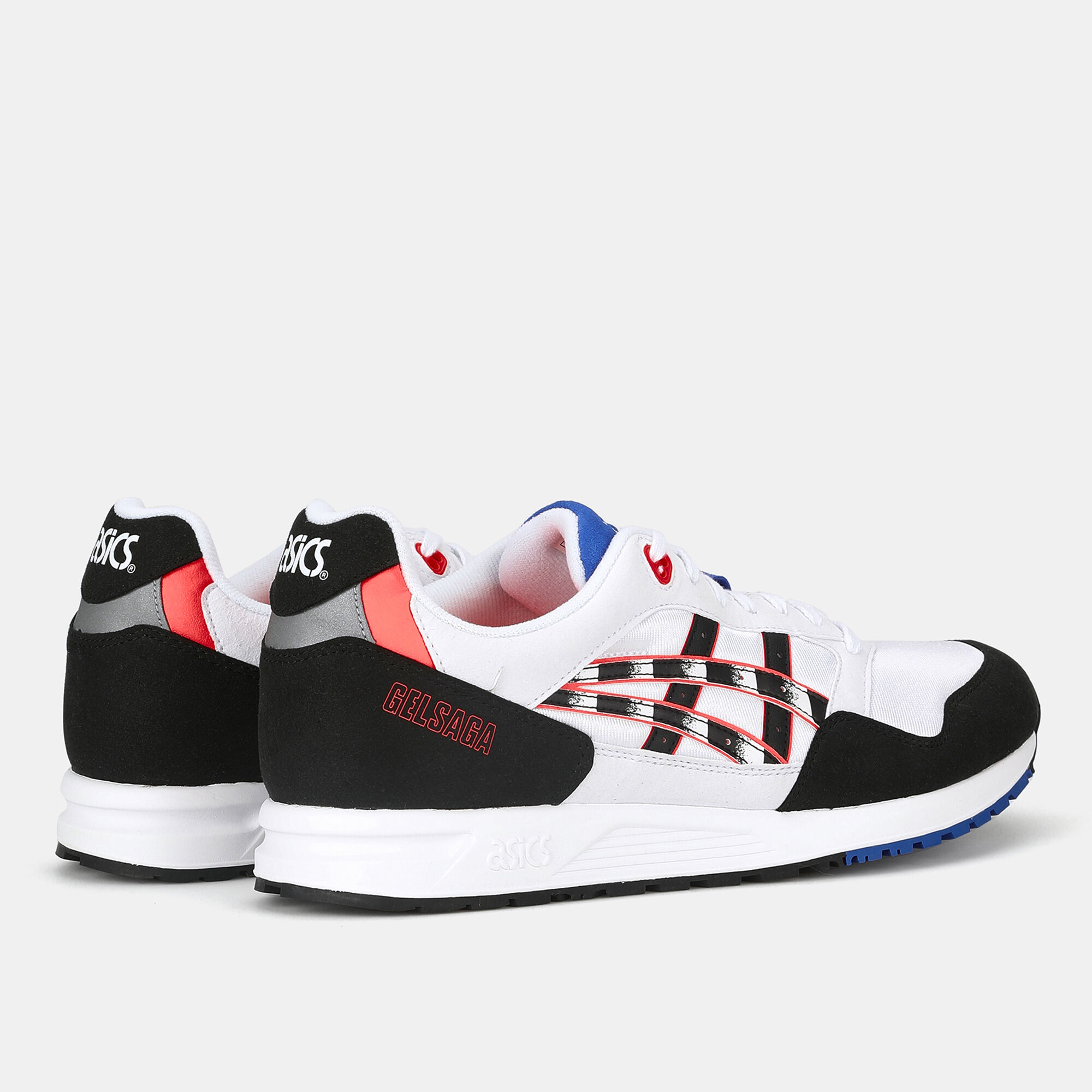 Asics gel saga sale zebra