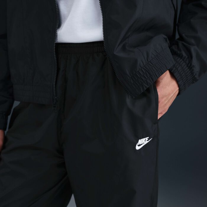 Nike Men's Club Woven Tracksuit Black image number 6