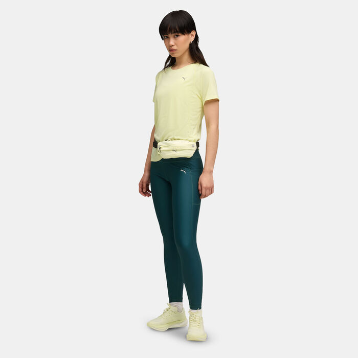 PUMA Women's VELOCITY Running T-Shirt Gold PUMA Women's VELOCITY Running T-Shirt Gold image number 2