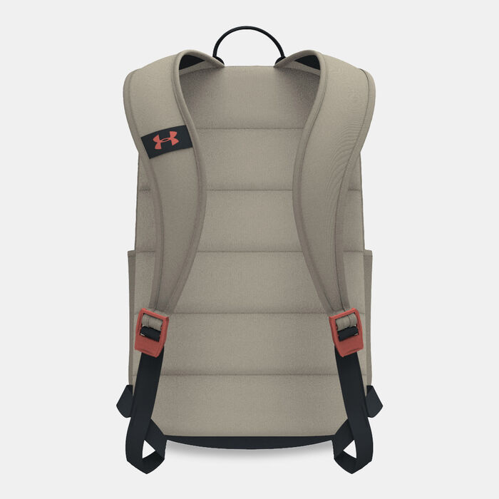 Under Armour UA Halftime Backpack Beige Under Armour UA Halftime Backpack Beige image number 1