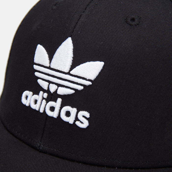 adidas Originals Trefoil Baseball Cap Black adidas Originals Trefoil Baseball Cap Black image number 3