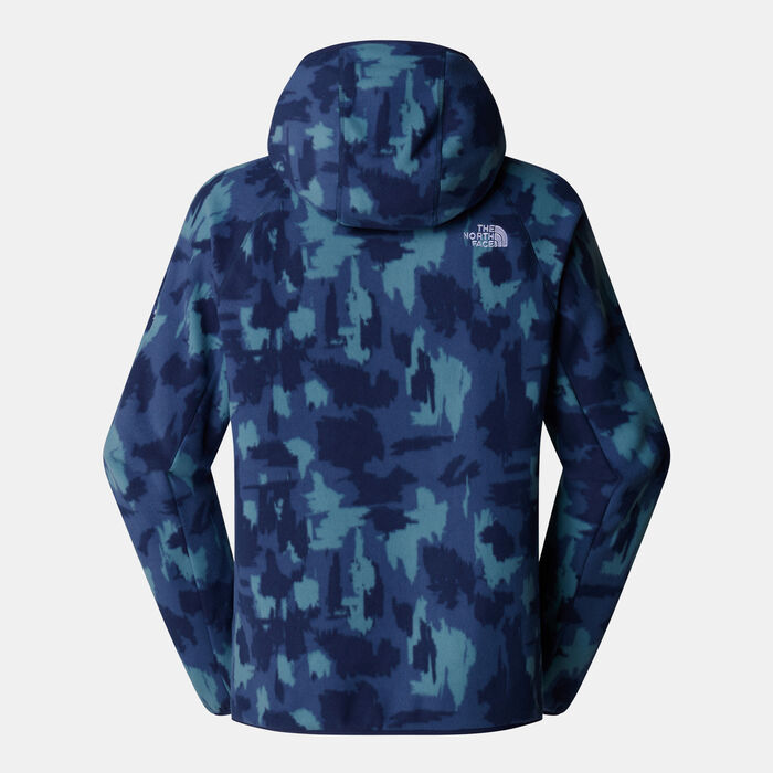 The North Face Men's Mountain Athletics Fleece Full-Zip Hoodie Blue The North Face Men's Mountain Athletics Fleece Full-Zip Hoodie Blue image number 1