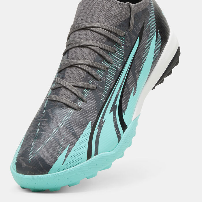 PUMA Men's ULTRA MATCH RUSH Turf Ground Football Shoes Grey PUMA Men's ULTRA MATCH RUSH Turf Ground Football Shoes Grey image number 4