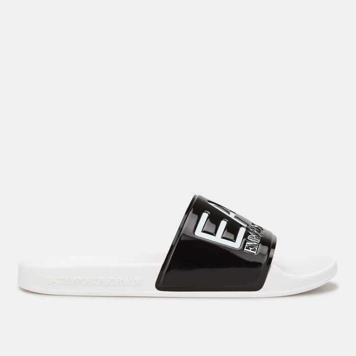 EA7 Emporio Armani Slides Black EA7 Emporio Armani Slides Black image number 1