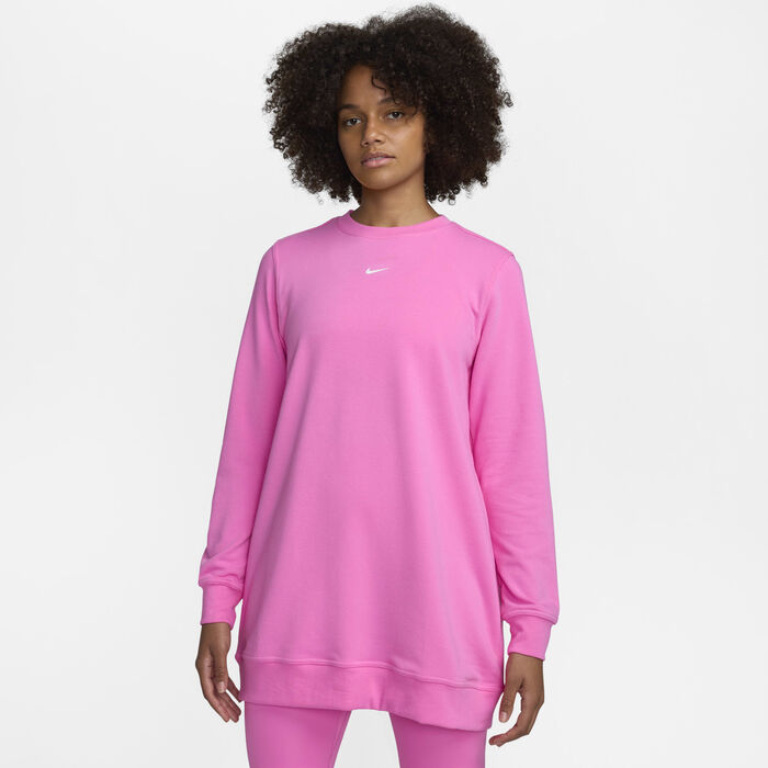 Nike Women's Dri-FIT One Tunic Pink image number 0