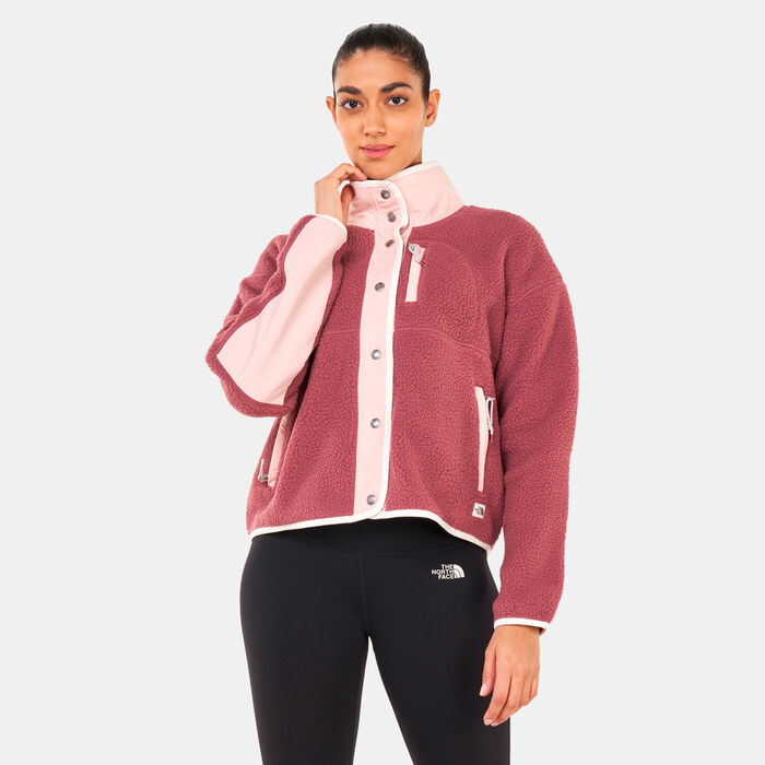 The North Face Women's Cragmont Fleece Jacket White The North Face Women's Cragmont Fleece Jacket White image number 0