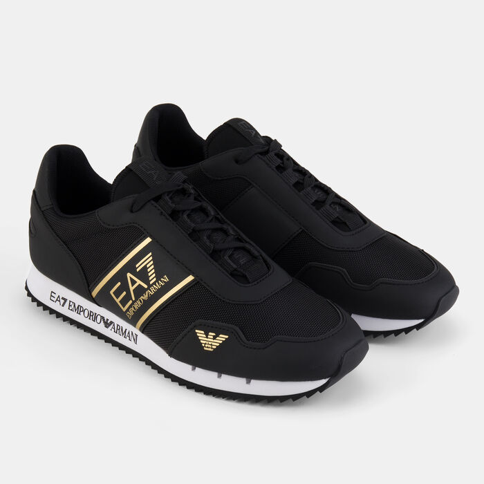 EA7 Emporio Armani Men's Logo Shoes Black EA7 Emporio Armani Men's Logo Shoes Black image number 1