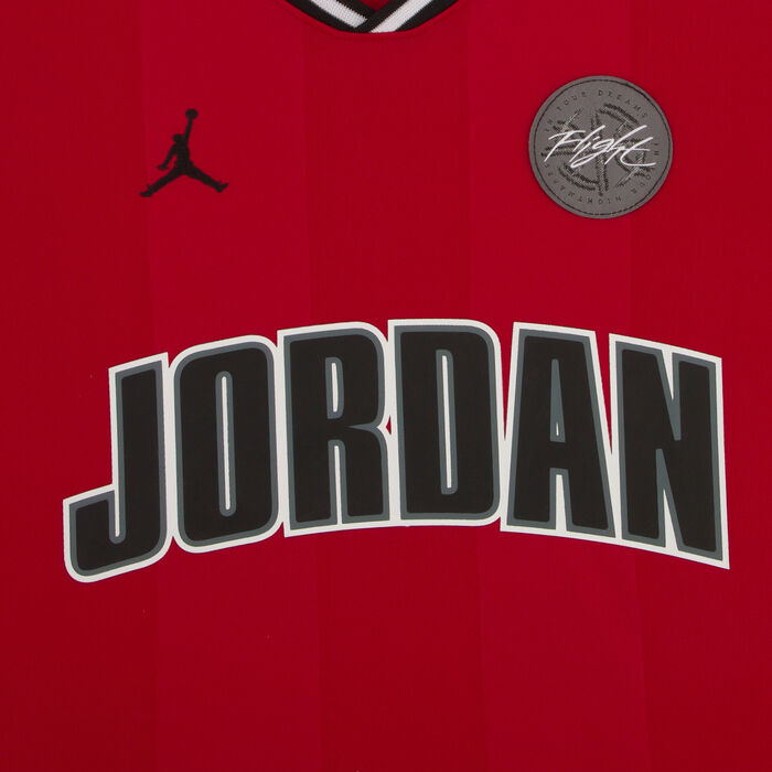 Jordan Kids' MJ Sport Jersey Red image number 2