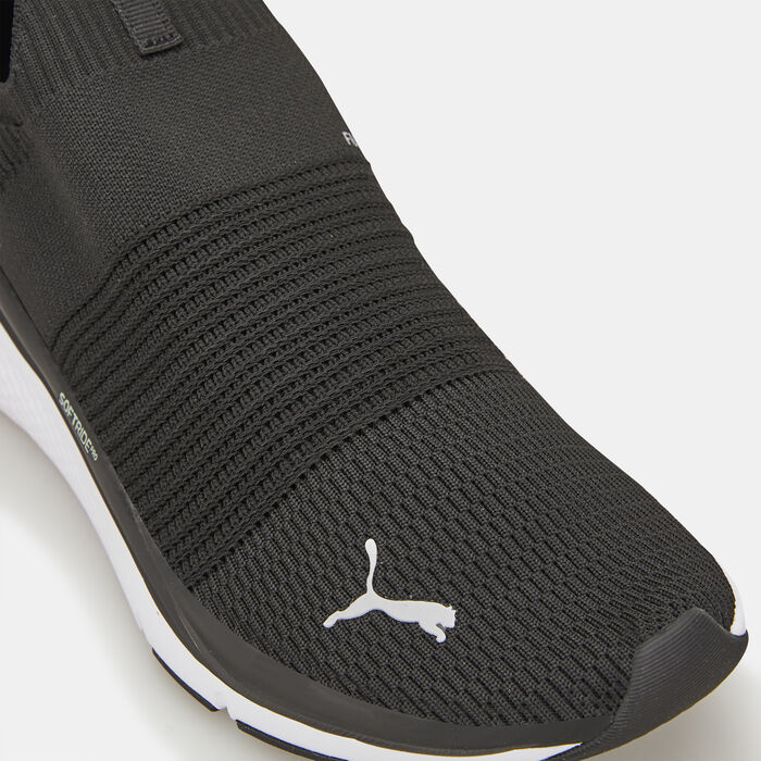 PUMA Women's SOFTRIDE Pro Echo Running Slip-On Shoes Black image number 5