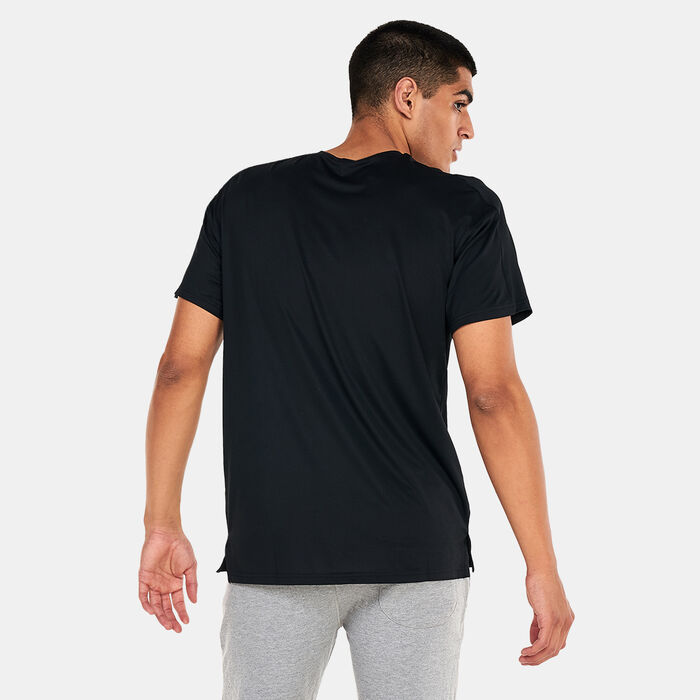 Nike Men's Pro Dri-FIT Graphic T-Shirt White Nike Men's Pro Dri-FIT Graphic T-Shirt White image number 1