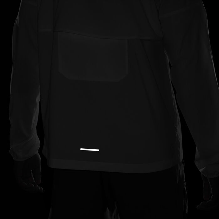 Nike Men's Windrunner Repel Running Jacket White Nike Men's Windrunner Repel Running Jacket White image number 8