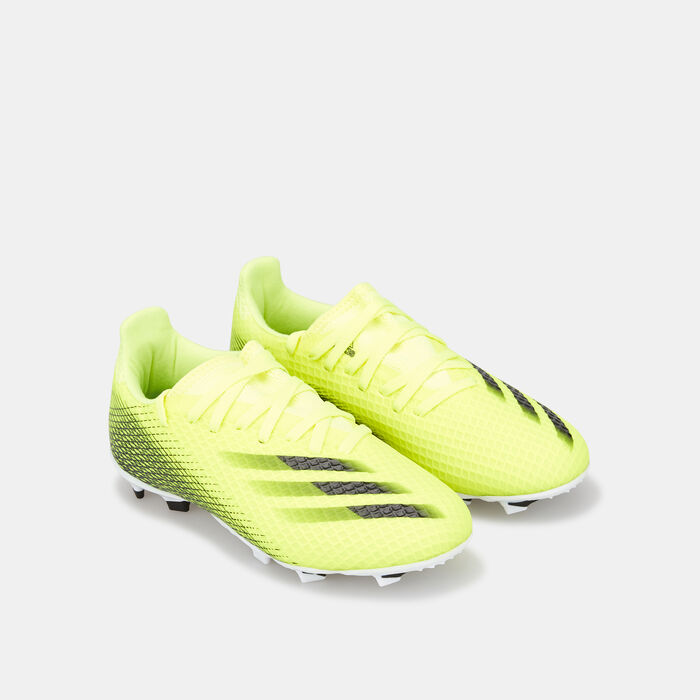 adidas Kids' X Ghosted.3 Firm Ground Football Shoe (Older Kids) yellow adidas Kids' X Ghosted.3 Firm Ground Football Shoe (Older Kids) yellow image number 1