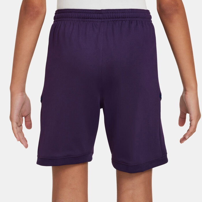 Nike Kids' Kylian Mbappe Dri-FIT Academy25 Football Shorts Purple Nike Kids' Kylian Mbappe Dri-FIT Academy25 Football Shorts Purple image number 4