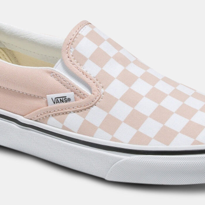 Vans Women's Classic Slip-On Shoes Pink image number 3