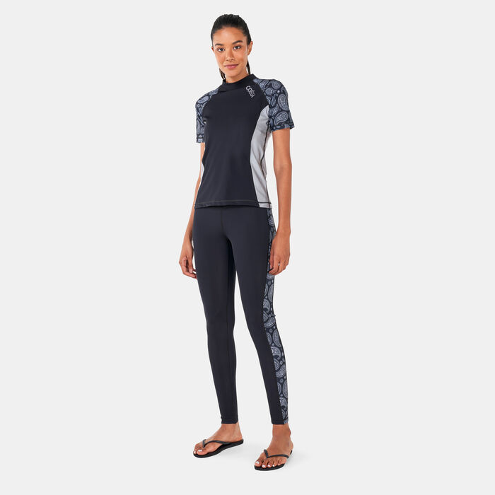 COEGA Women' Swimming Leggings Blue COEGA Women' Swimming Leggings Blue image number 2