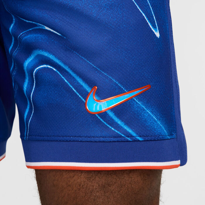 Nike Men's Chelsea 24/25 Home Replica Football Shorts Blue Nike Men's Chelsea 24/25 Home Replica Football Shorts Blue image number 4