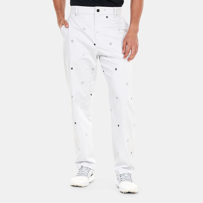 Nike Men's Dri-FIT UV Chino Printed Pants White image number 0