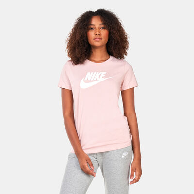 Nike Women's Sportswear Essential T-Shirt Beige Nike Women's Sportswear Essential T-Shirt Beige