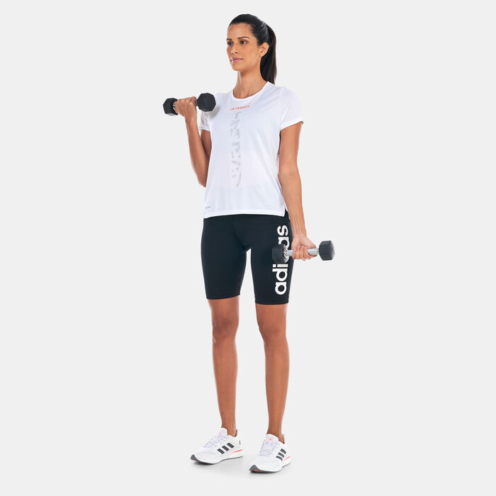 adidas Women's Terrex Agravic Trail Running T-Shirt White adidas Women's Terrex Agravic Trail Running T-Shirt White image number 2