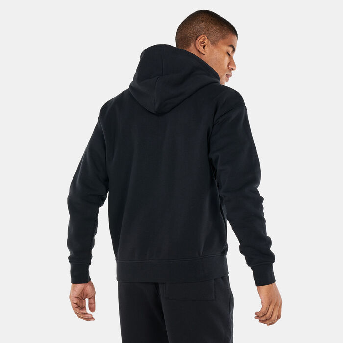 Jordan Men's Brooklyn Fleece Full-Zip Hoodie Black Jordan Men's Brooklyn Fleece Full-Zip Hoodie Black image number 1