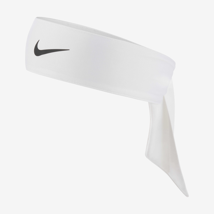 Nike Dri-FIT Head Tie White Nike Dri-FIT Head Tie White image number 0
