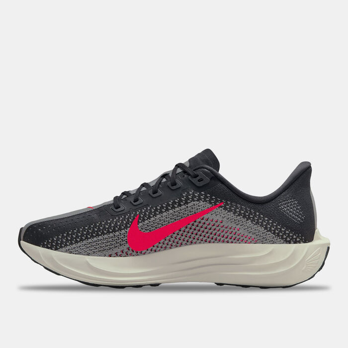 Nike Men's Pegasus Plus Road Running Shoes Grey Nike Men's Pegasus Plus Road Running Shoes Grey image number 1