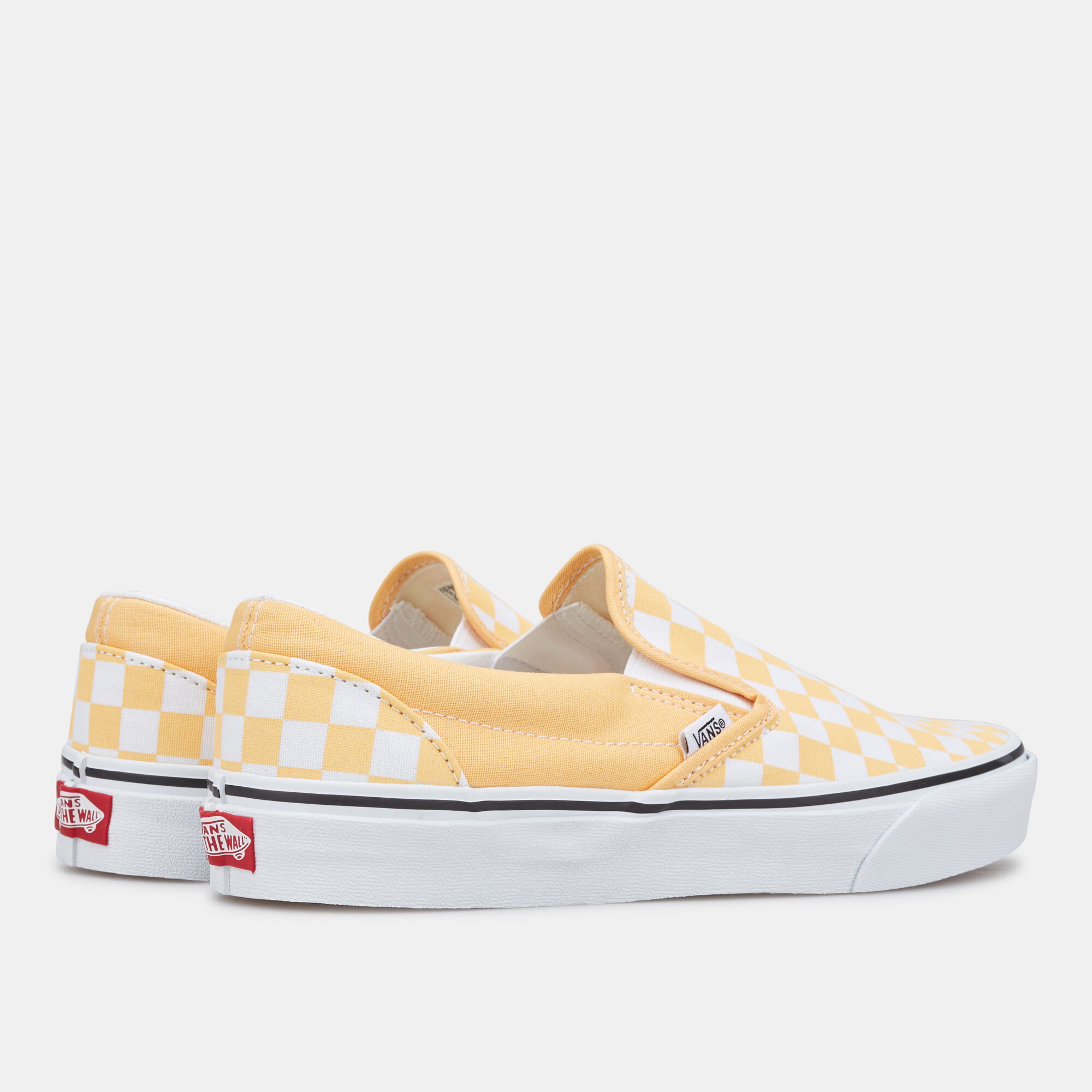 All yellow vans slip on hotsell
