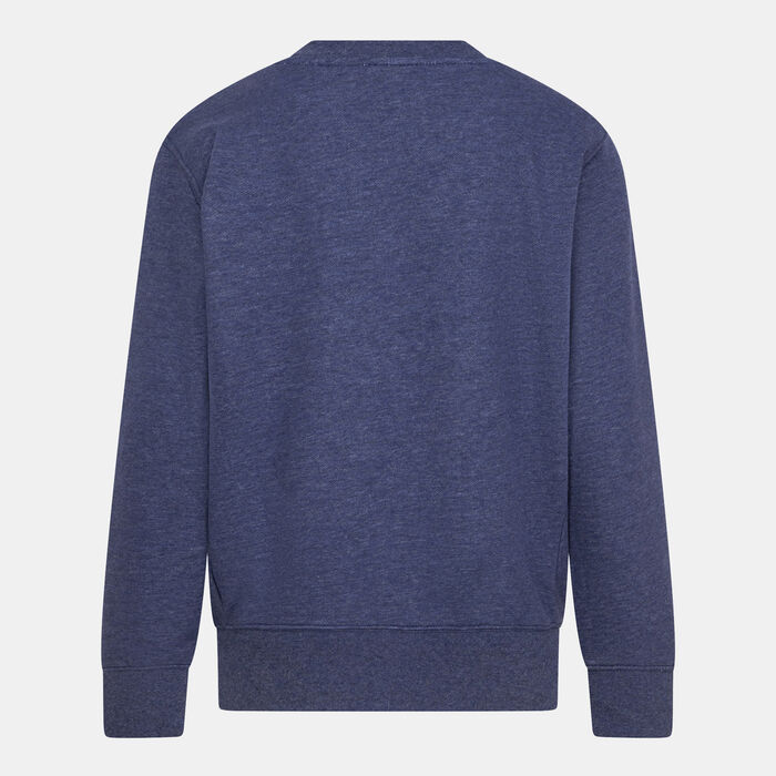Nike Kids' PE Crew Sweatshirt Blue Nike Kids' PE Crew Sweatshirt Blue image number 1