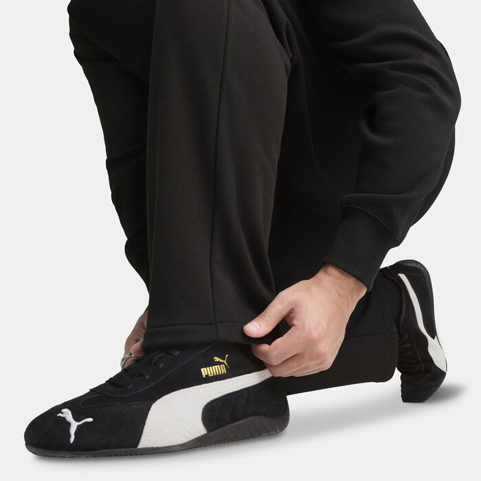 PUMA Men's Wardrobe Essentials Sweatpants Black image number 3