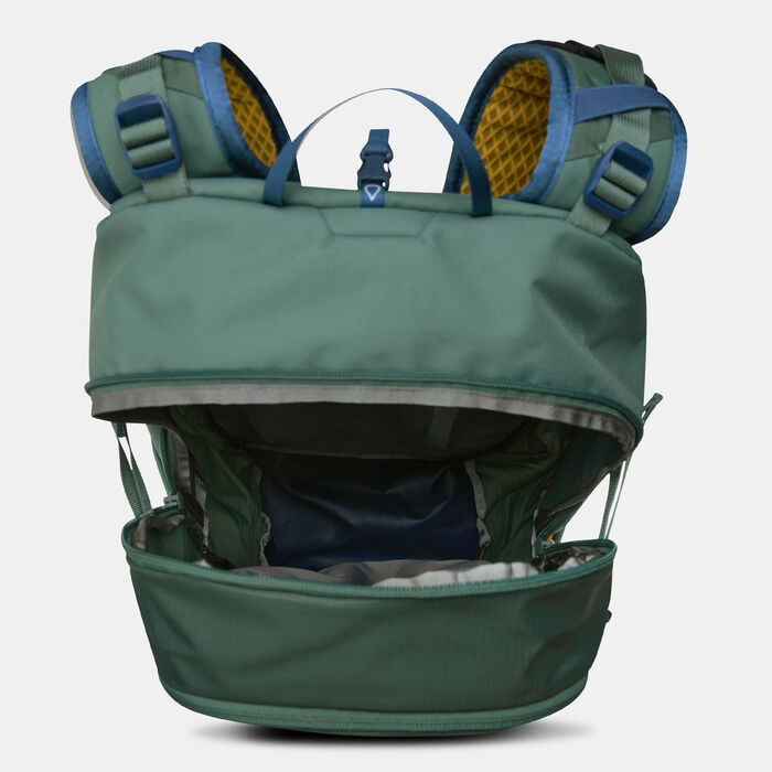 The North Face Basin Backpack Green The North Face Basin Backpack Green image number 2