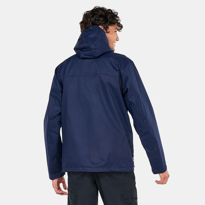 Columbia Men's Hikebound™ Rain Jacket Blue Columbia Men's Hikebound™ Rain Jacket Blue image number 1