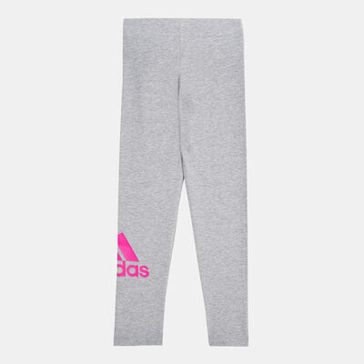adidas Kids' Essentials Big Logo Leggings Grey adidas Kids' Essentials Big Logo Leggings Grey