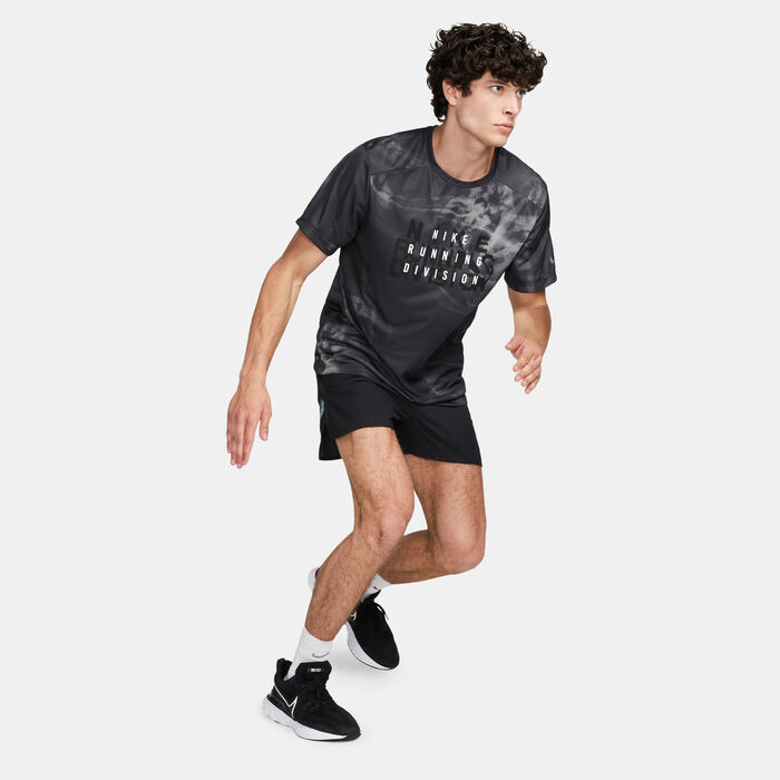 Mens dri fit running t shirt top