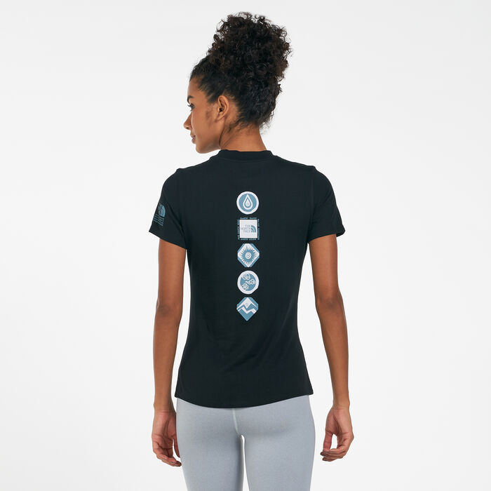 The North Face Women's Himalayan Bottle Source T-Shirt Black The North Face Women's Himalayan Bottle Source T-Shirt Black image number 1