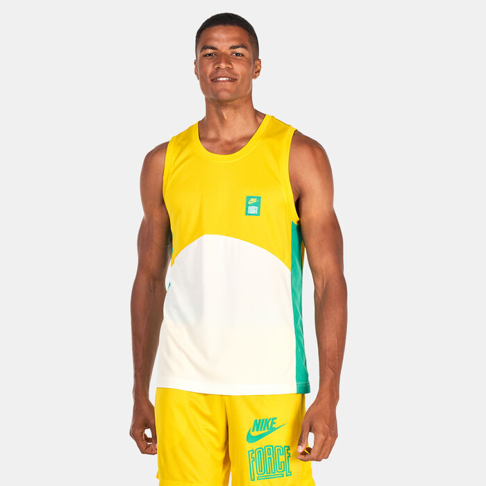 Nike Men's Starting 5 Dri-FIT Basketball Jersey yellow Nike Men's Starting 5 Dri-FIT Basketball Jersey yellow image number 0