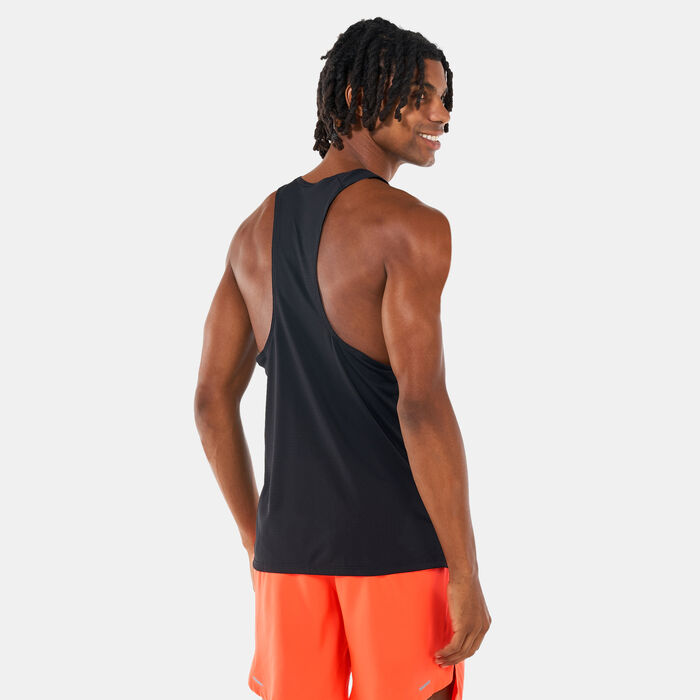 Nike Men's Dri-FIT Fast Singet Tank Top Black image number 1