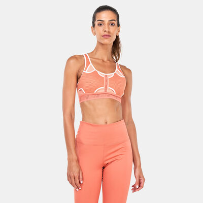 Nike Women's Dri-FIT ADV Swoosh Sports Bra Peach Nike Women's Dri-FIT ADV Swoosh Sports Bra Peach
