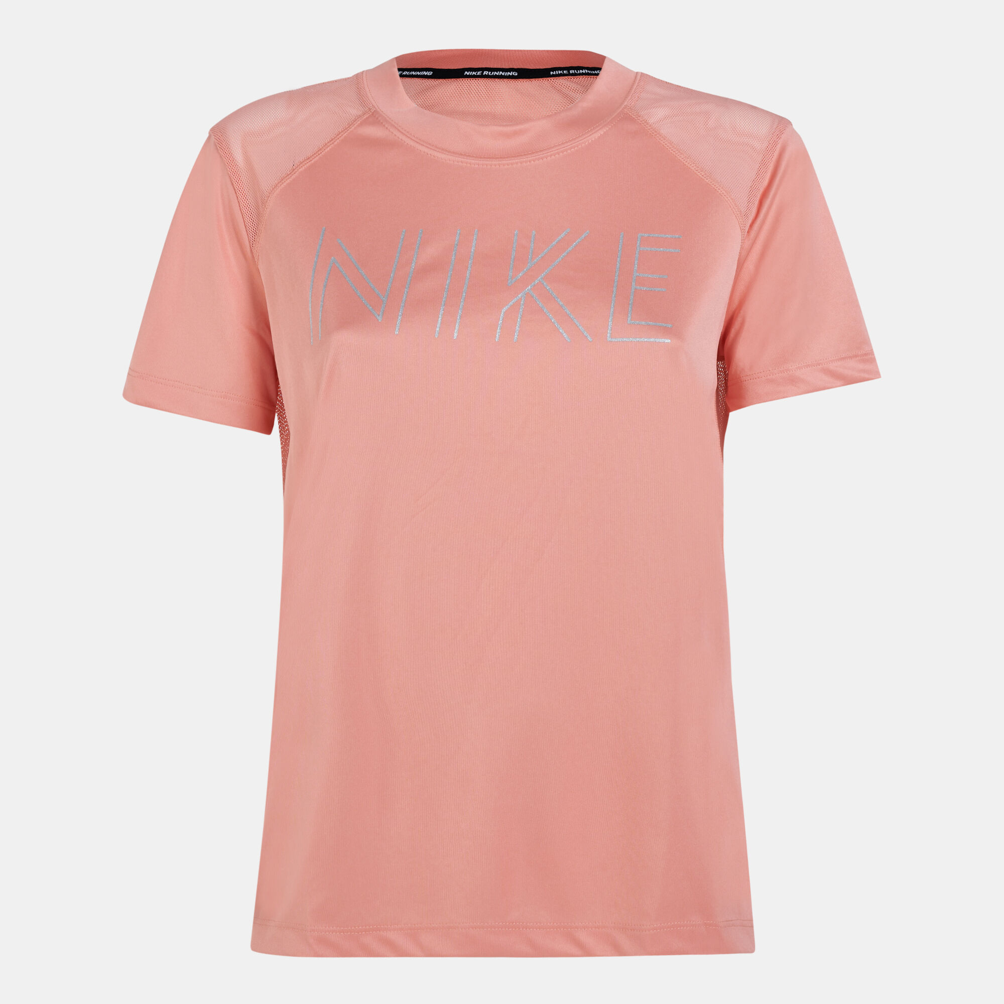 Buy Nike Women s Dri FIT Miler Running T Shirt Pink in KSA SSS
