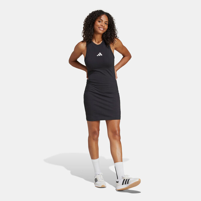 adidas Women's Future Icons Dress Black image number 2